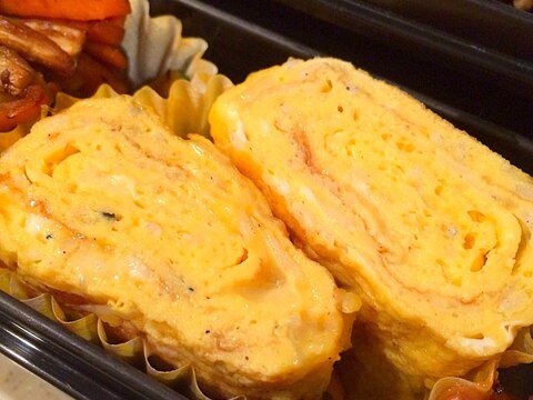 カルシウムたっぷり しらすとチーズの卵焼き レシピ 作り方 By Saori I O 楽天レシピ